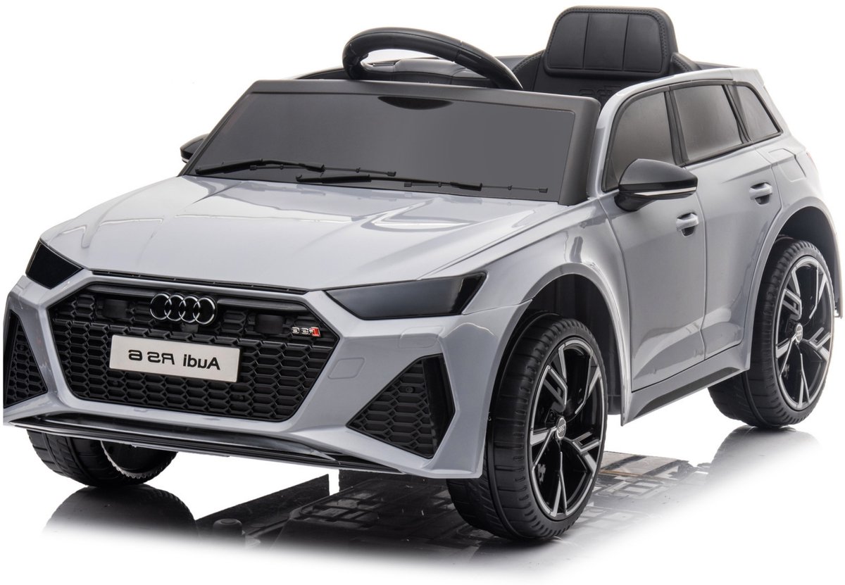 Audi RS6 | Elektrische Kinderauto - Nardo Grijs Met Afstandsbediening